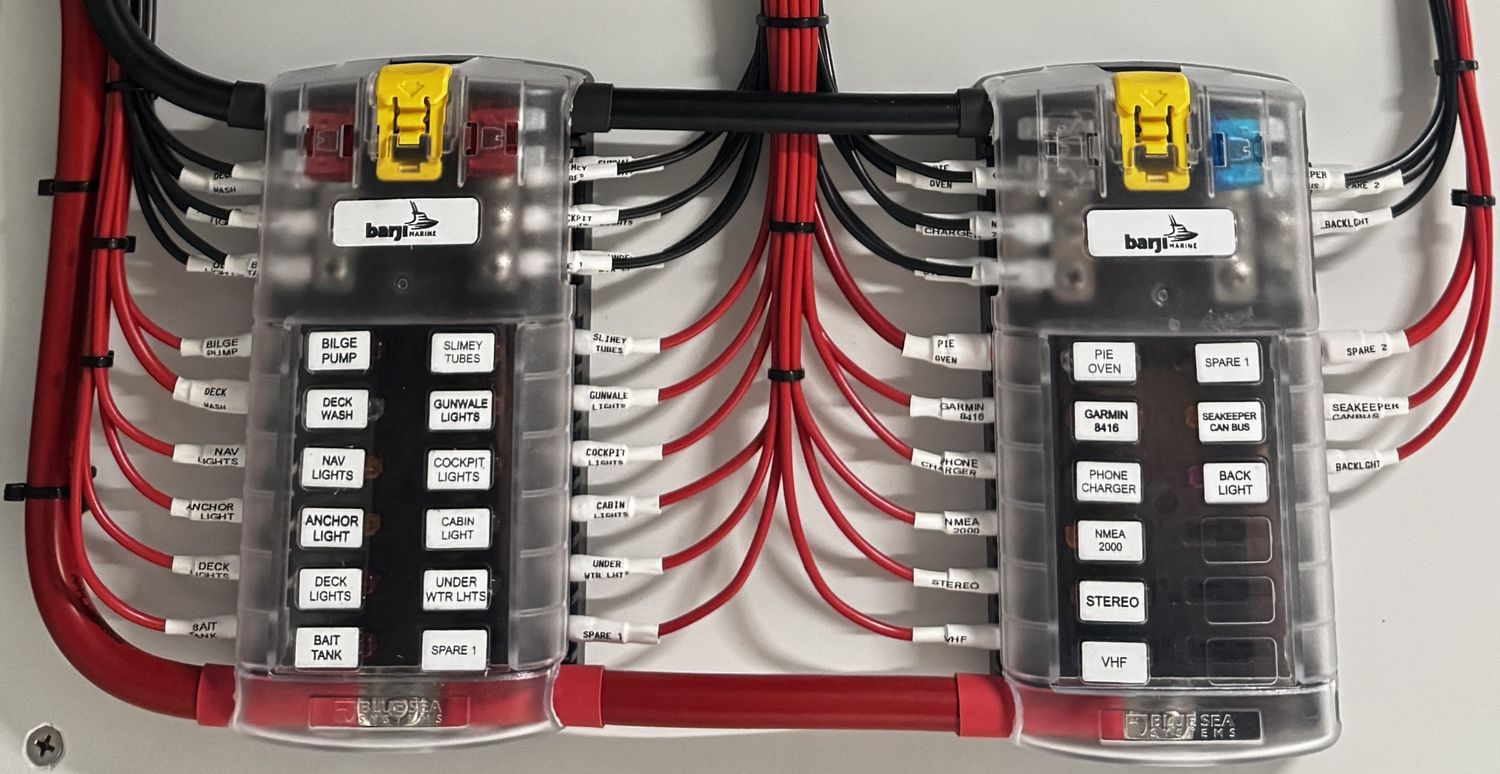 Blue Sea Fuse Block ST Blade Fuse with Negative Busbar & Cover - image 3