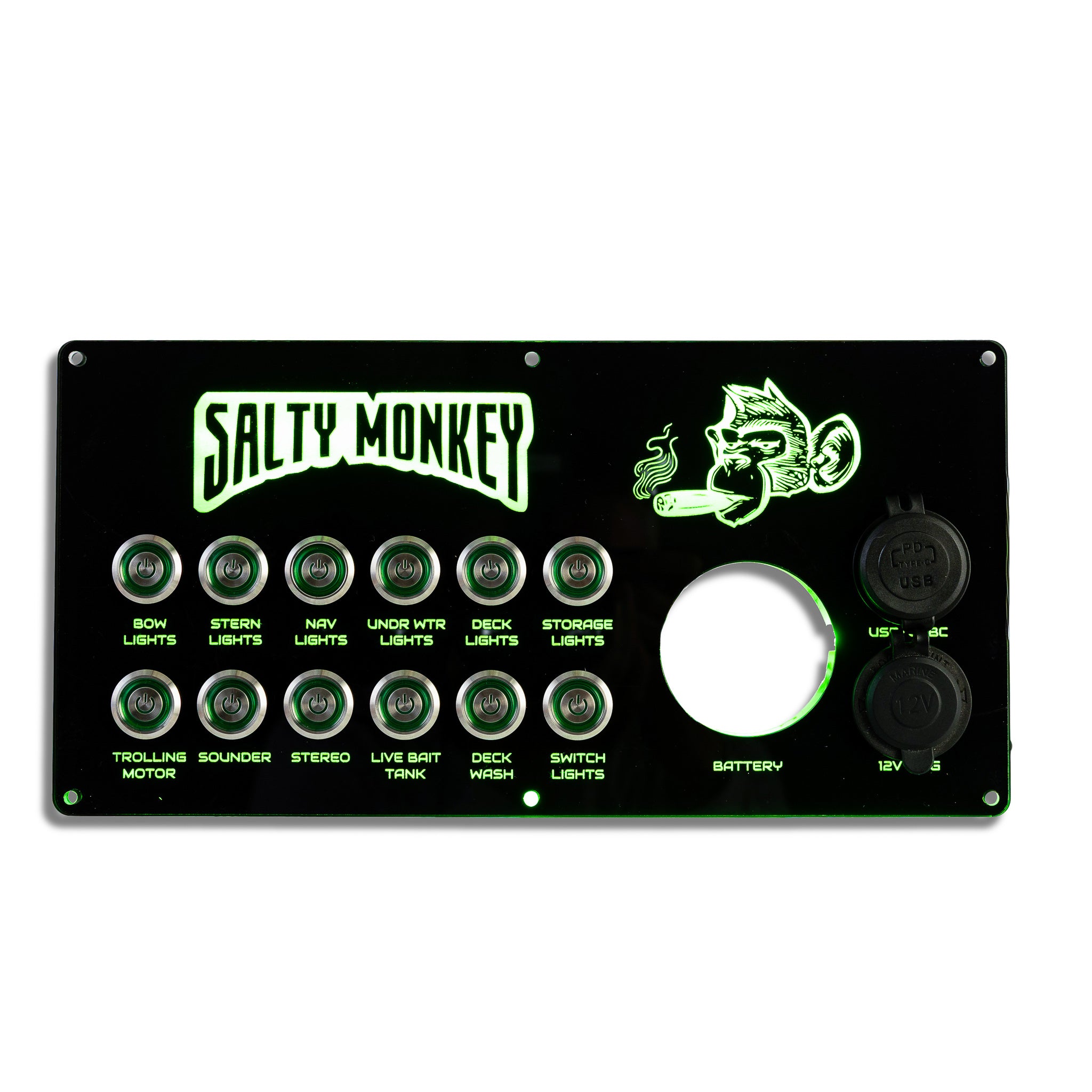 Custom Back-lit switch panels