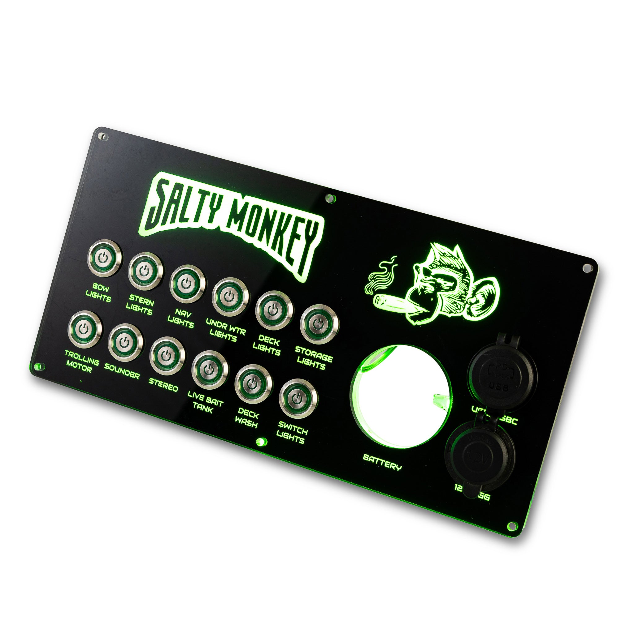 Custom Back-lit switch panels