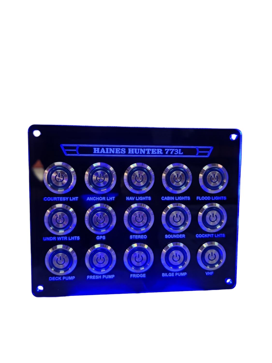 Custom Back-lit switch panels - image 5